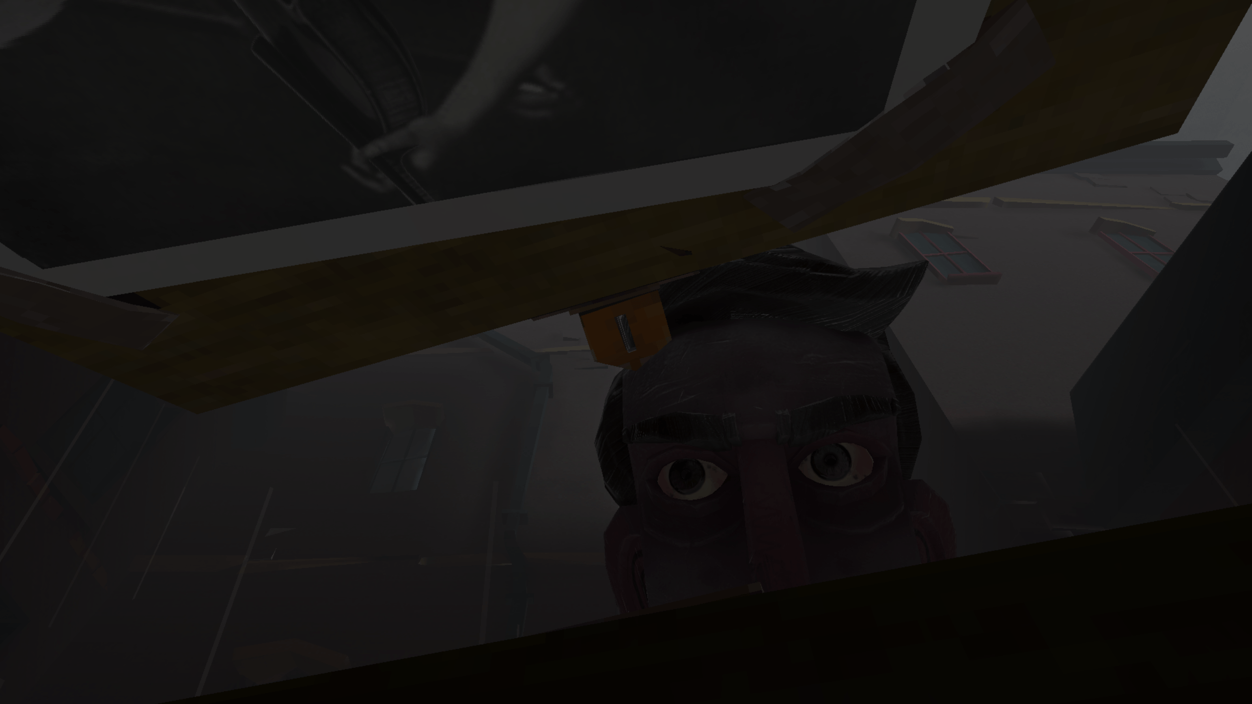Gregor’s father at his desk