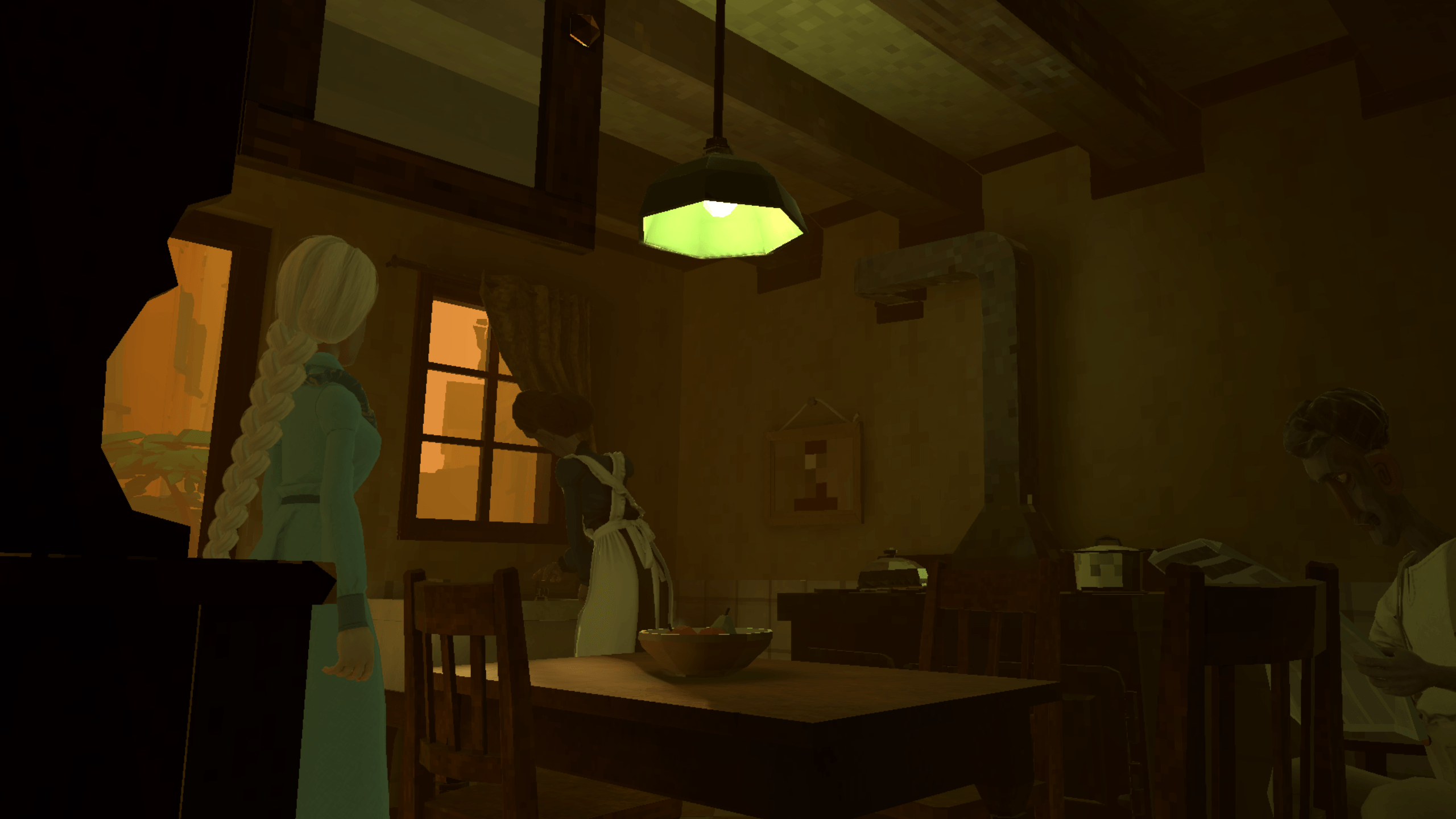 The family kitchen